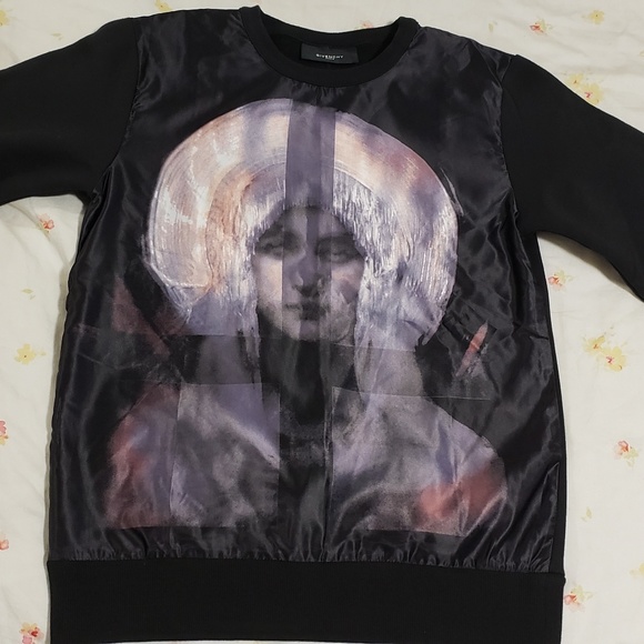 Givenchy Virgin Mary Madonna cross print top - Picture 2 of 5